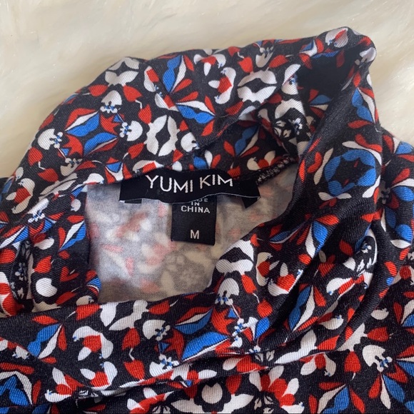 Yumi Kim Deja Vu Printed Turtleneck Dress Medium - Picture 6 of 9